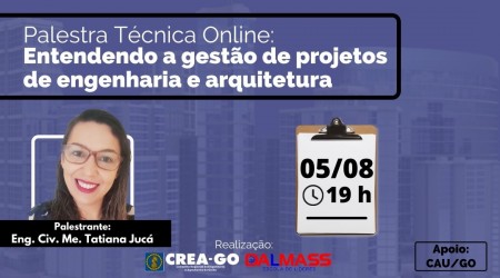 palestra-online-aborda-gestao-de-projetos-de-engenharia-e-arquitetura
