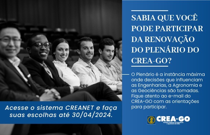 crea-go-abre-inscricoes-para-renovacao-anual-dos-conselheiros-que-compoem-o-plenario